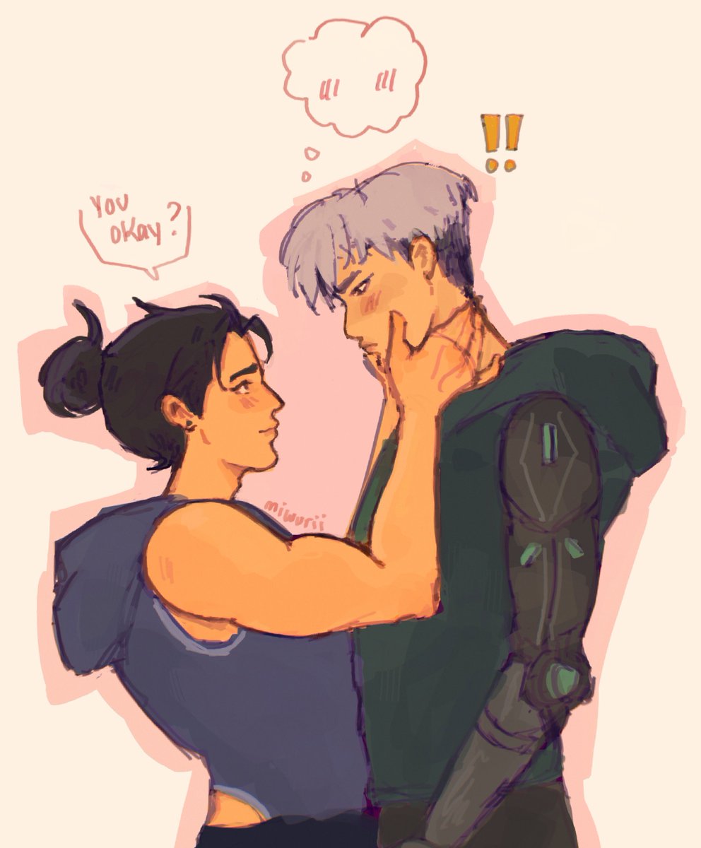 miwurii__'s tweet image. gg our supports are making out in the backline #mizuyang #seaturtle