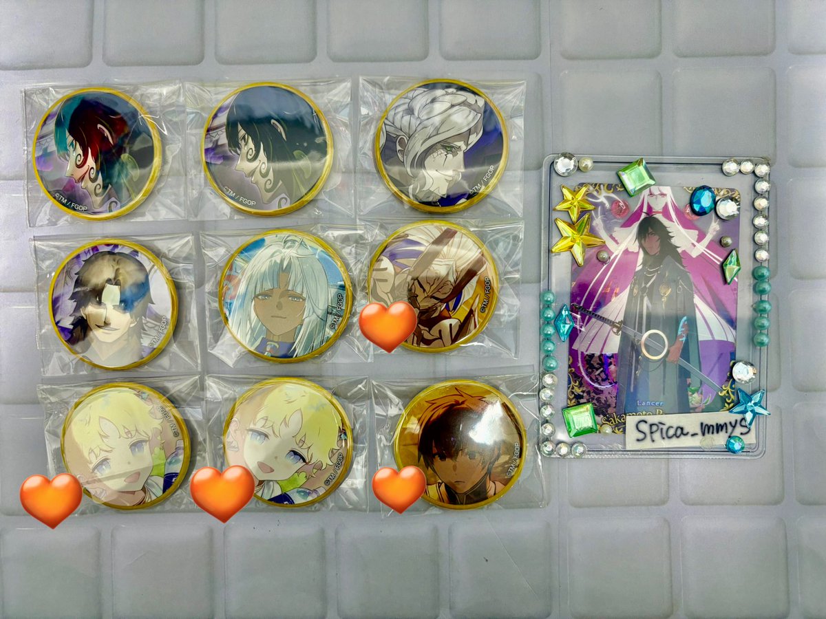 譲渡】Fate/GrandOrder FGO AGF CBC 2025 缶バッジ 譲：画像1 求：定価