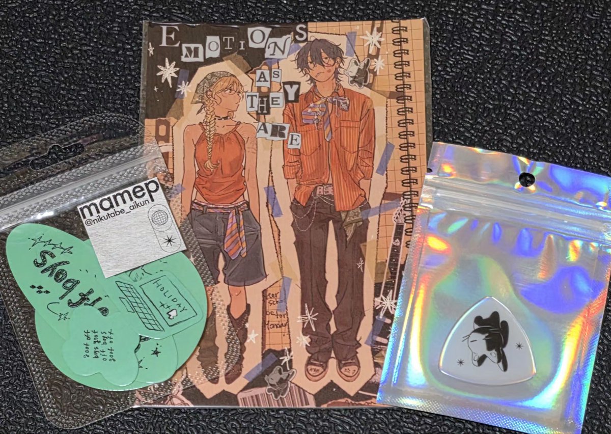 これのためにコミティア行った✨
ピック超かわいい🫶

🧡<a href="/nikutabe_aikun/">mamep</a> 様🧡