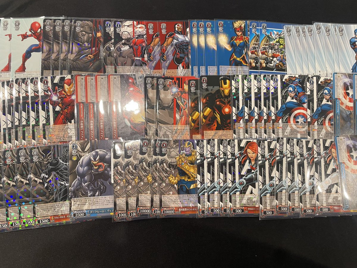 ヴァイスシュヴァルツ marvel 大量入荷🔥🔥