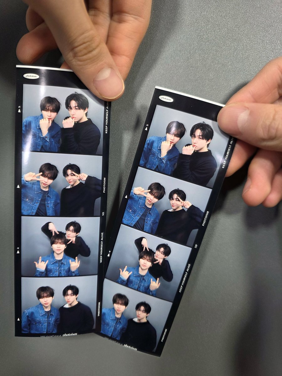 guess who asked to take the photo box first?