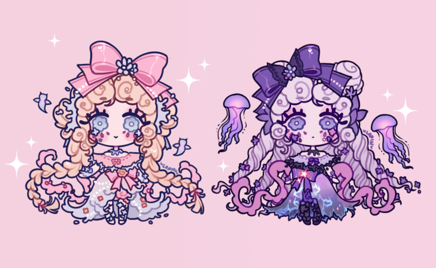 lapin__lapin's tweet photo. finally got to draw mini lg ss tier #IdentityV https://t.co/ow58gpWdQP
