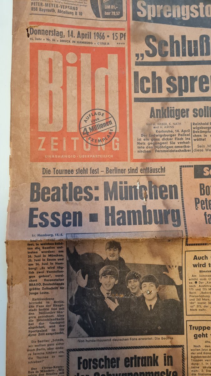 Kein Sorge, #Berlin von ´66. 
Es kommt noch viel schlimmer! 😆