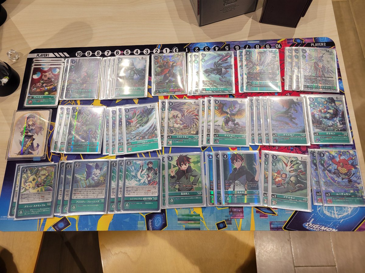 三重県デジカ部 非公認大会 参加者 6名 優勝 シアンさん デッキ名