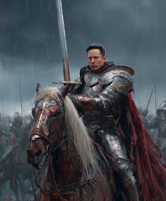 My sword may rust, but my word never will.