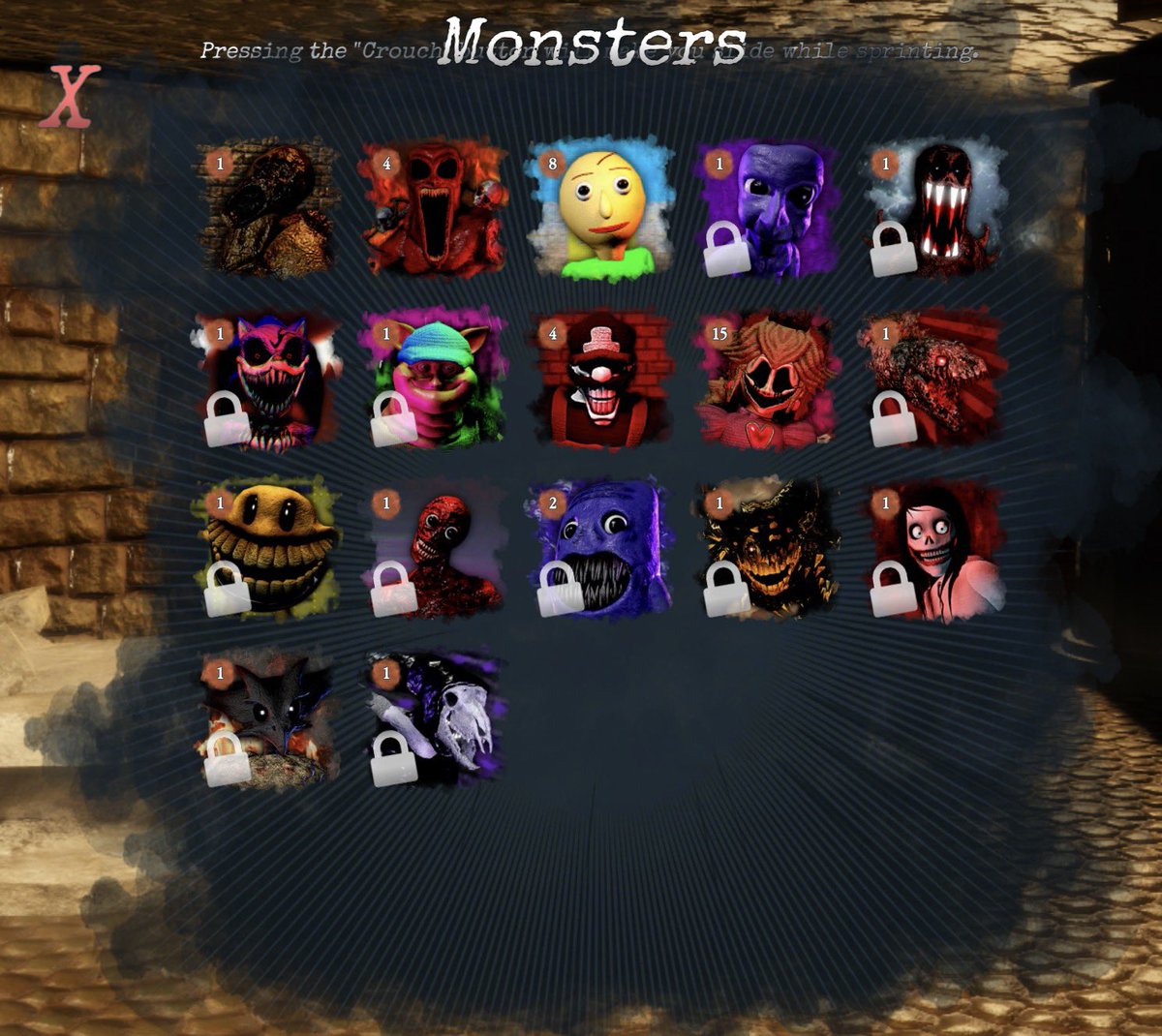 Mine look really sad compared to y’all’s 

(I still haven’t gotten a win as a monster :(     )