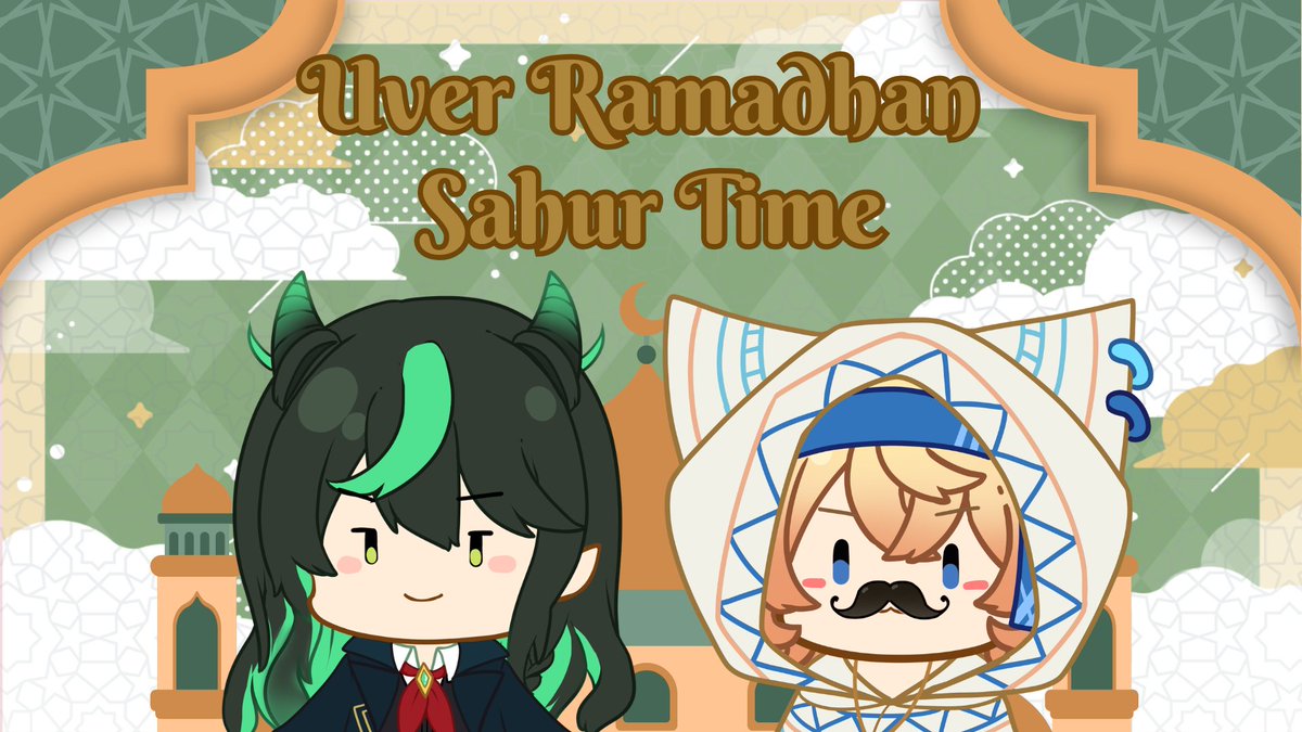 UVER SAHUR TIME !!
kali ini shaur Nakama akan di temani oleh kawan kita <a href="/HiroKyasuta/">Hiro Kyasuta 🦎 UVER ID</a> dan <a href="/Shaan_na/">Shana Ophelia 💫 UVER ID</a>  buat kalian yg mencari temen sahur bisa hadir pada Senin 23 Februari pukul 03:00 WIB 

🔗youtube.com/live/oUgJ0Jmm8…