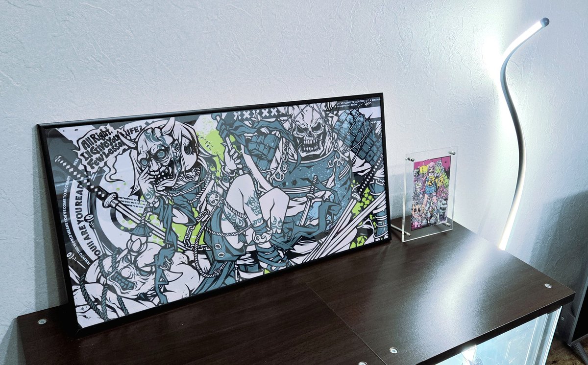 こないだ買ったProject.C.K.さん(@pck_ken_zaki )のプレイマットを