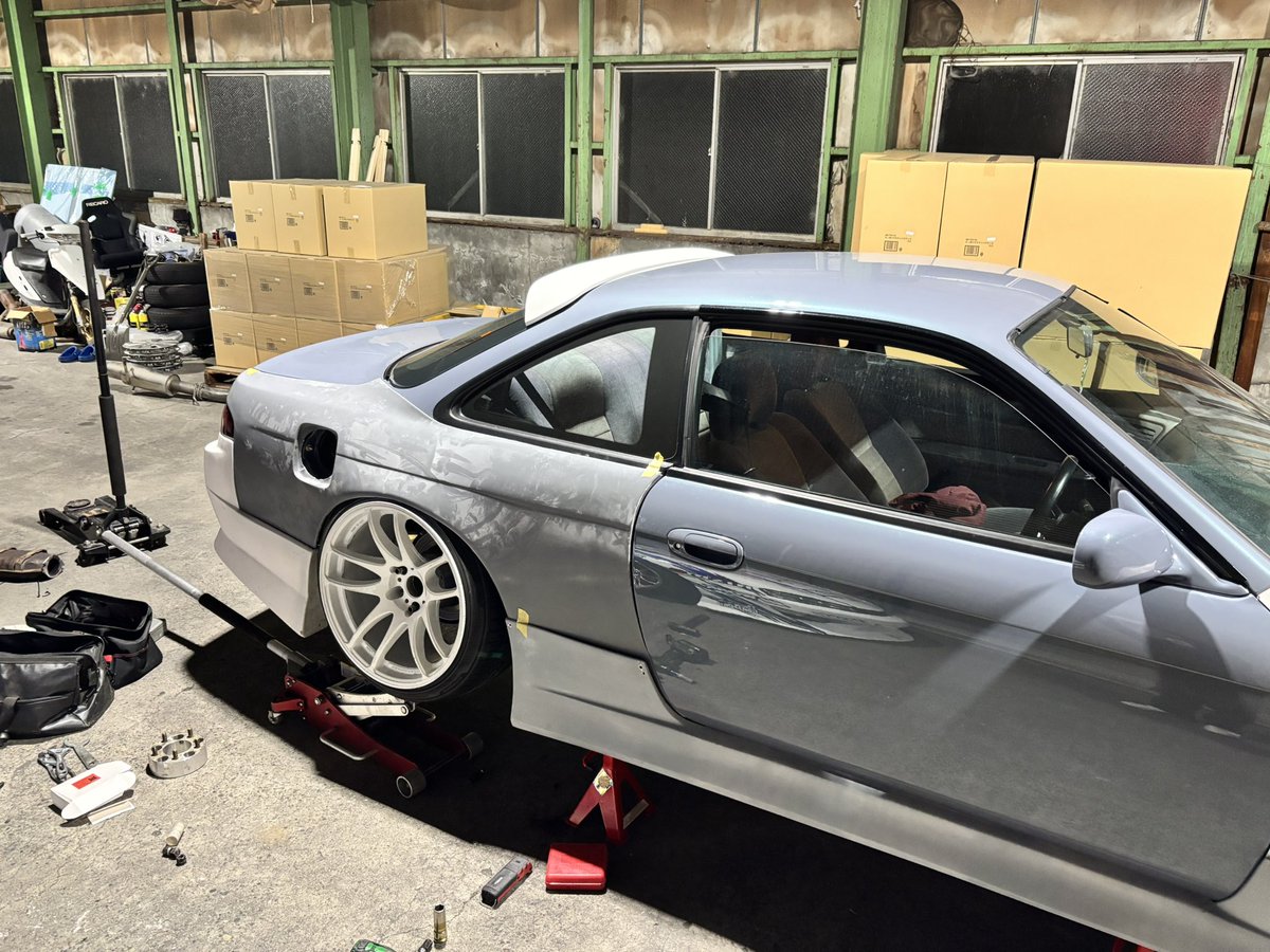 はやかずフェンダー装着！！ もう既にクソかっこいい笑笑