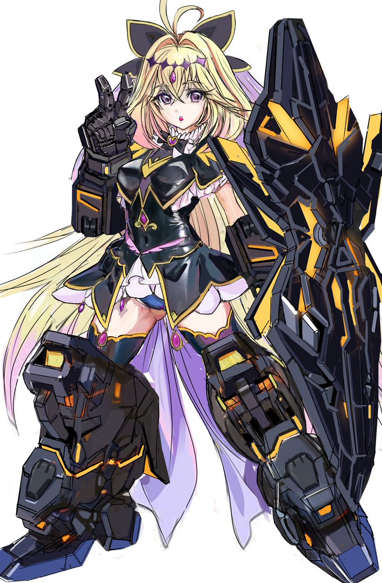 pplKHn8MkrLK3Yi's tweet photo. #イラスト 
#お絵描き 
#落書き 
#rkgk 
#ガンダム
#アルカナ・シャドウ
バンシー着せてみた('ω') https://t.co/9zIxdN1lhO
