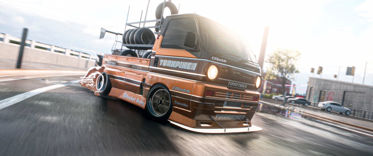 saelensmarnix's tweet photo. I wrapped this Kei truck on @NeedforSpeed Unbound.
📸by @Zakon_BY 
Visuals by @GREENY_SO 
Honda Acty mod by @KSSAWERY 
@JsLockload @_InfamousGRouse @TGK_22 @siwoofanboy @NFSLuckyCharmz @StarShape29 @GeekNamedMike @DAYKOKAYY @NFSLYY_BiliBili @ZinoSpool https://t.co/wE1dYLZrZ7