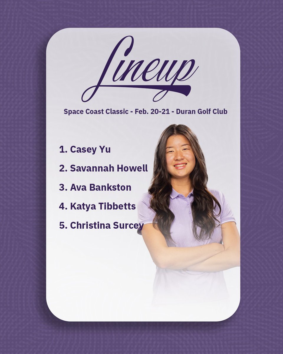 Lipscomb Women’s Golf tweet media