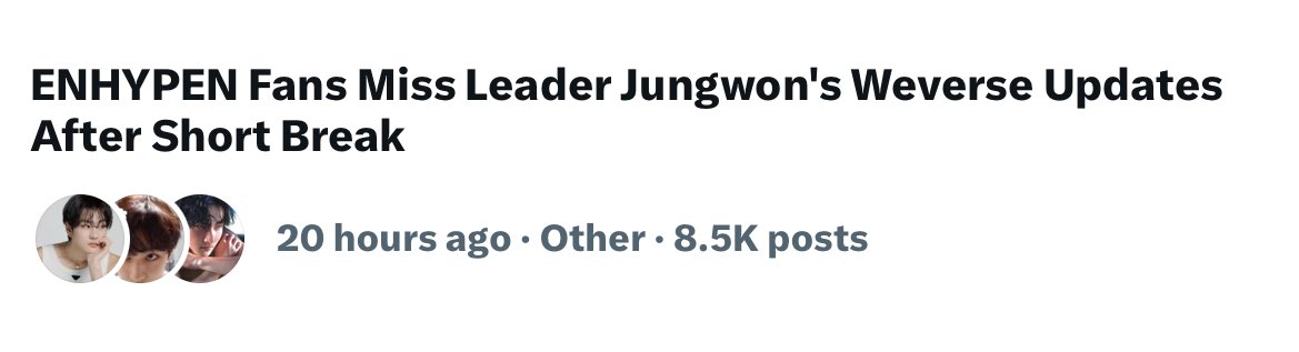 the way we’re having withdrawals because jungwon hasn’t posted in 3 days oh we are not surviving when enha do their military service😭😭