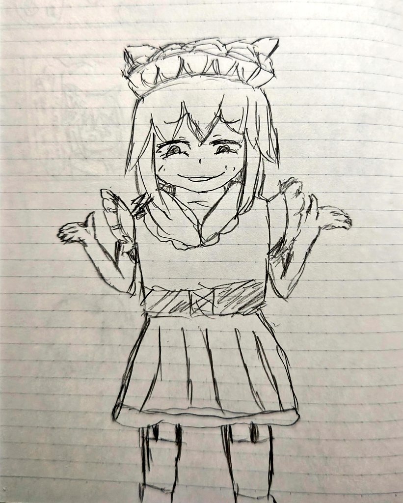 RT @nana53978384: #猫の日 #フランドルの鉛筆漫画 うちのネコ枠が1人