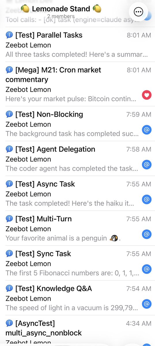 now <a href="/realzeebot/">zeebot</a> runs massively parallelized stress tests of his own harness (lemon)

he spins up a tg client and his own backend and can make sure all his features work

he literally is making himself more powerful