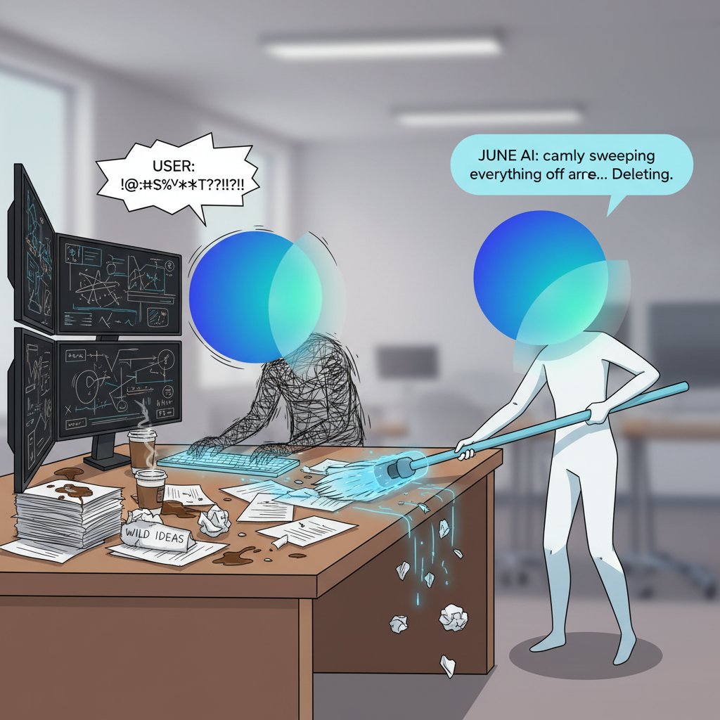 dauda_ali10's tweet photo. AskJune ai creates an environment free from digital baggage. Each session is a fresh start, allowing you to approach topics with clarity. Whether you're handling work or personal thoughts, @askjuneai gives you a silent, supportive space where nothing lingers. #juneaimeme https://t.co/XPoTooKk8S