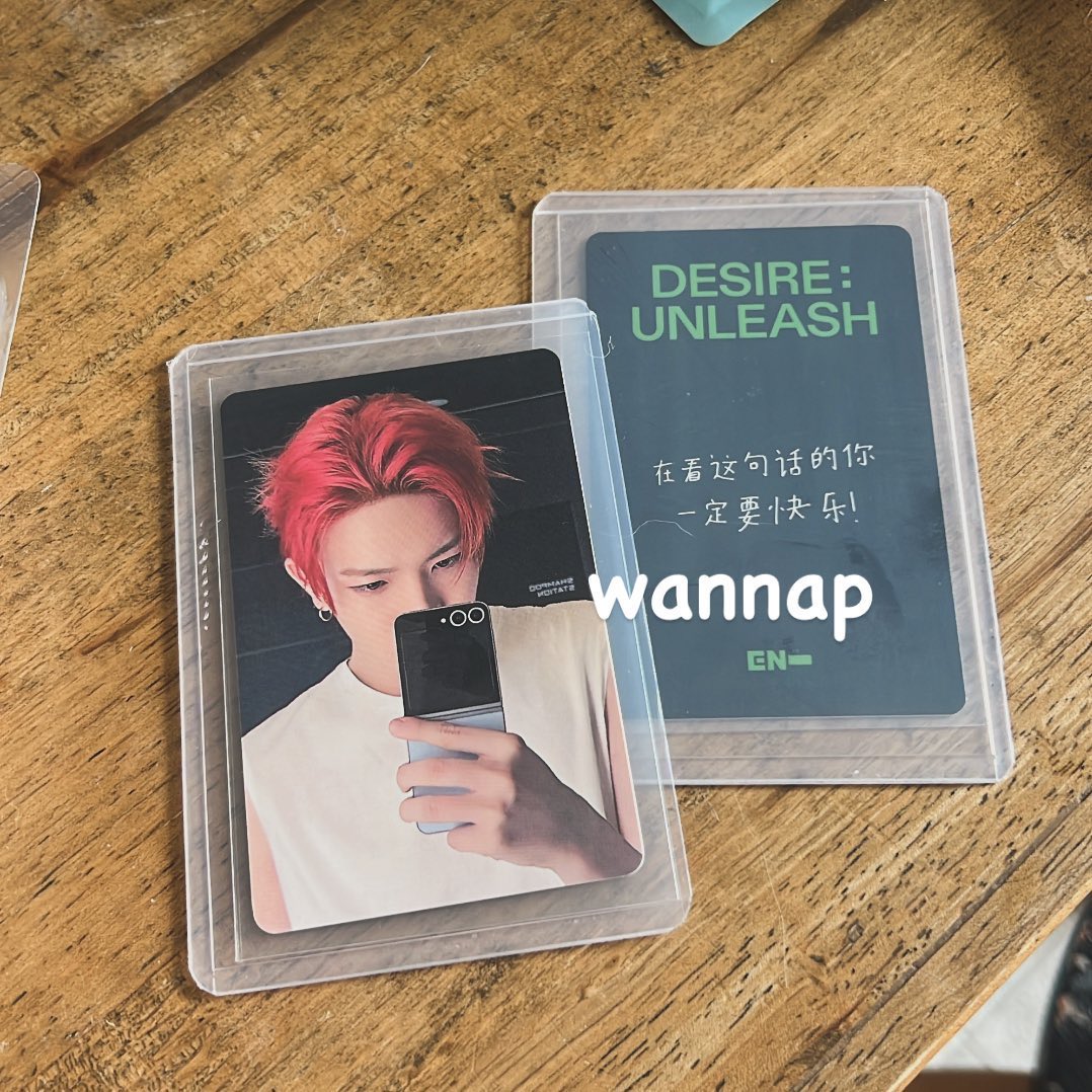 〈 พร้อมส่ง Desire:Unleash YZY VCE 6.0 〉

— ฮีซึง + บั้ม engene ไม่แกะ 340
— บั้ม engene ไม่แกะ 120 สุ่มปก

🛒 dm or lin.ee/QesK0Yq
🍊 s.shopee.co.th/gKLu1nphB

📬 EMS 40 พท.พิเศษ +20
📍นัดรับ The street / เซนพระราม 9 ฟรี

#ตลาดนัดENHYPEN