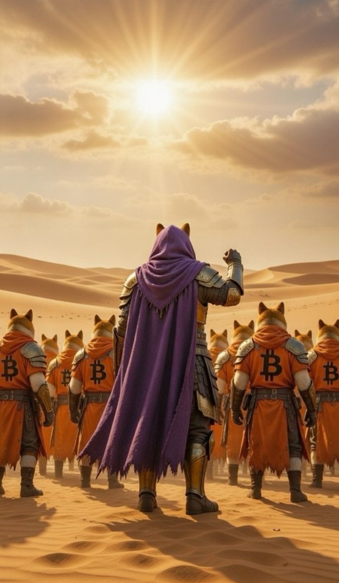 GM $DOG ARMY 🪖☀️

New day, same mission: Stack, HODL, and spread the truth.

$DOG on Bitcoin,  fair launch king, no insiders, unbreakable community.

We're not just holding, we're building legends.

$DOG TO THE MOON 🚀🐕

#DOGARMY