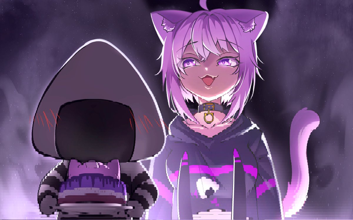 Shoutout to the stunning illustrations by <a href="/zencenx39/">ZENCENX 👯</a>!

These beautiful works helped bring the birthday celebration to life! 💜 ✨

#HoloFansTH #holocheer #猫又おかゆ生誕祭2026