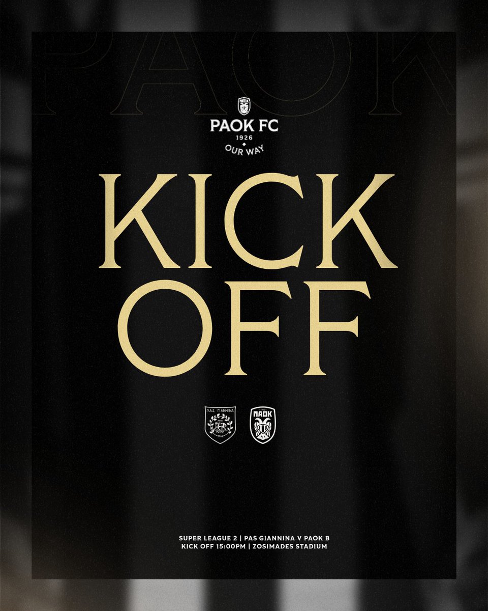 PAOK_FC's tweet image. #KickOff Ξεκίνησε το παιχνίδι στους Ζωσιμάδες. #PASPAOKB #Playouts #SL2