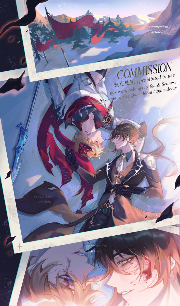 commission #zhongchili #GenshinImpact