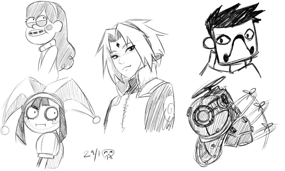 This is from my other account, but I really wanted to share it here since this is going to be my multifandom one!

Sakura and Pomni, my beloved wives 💕💕