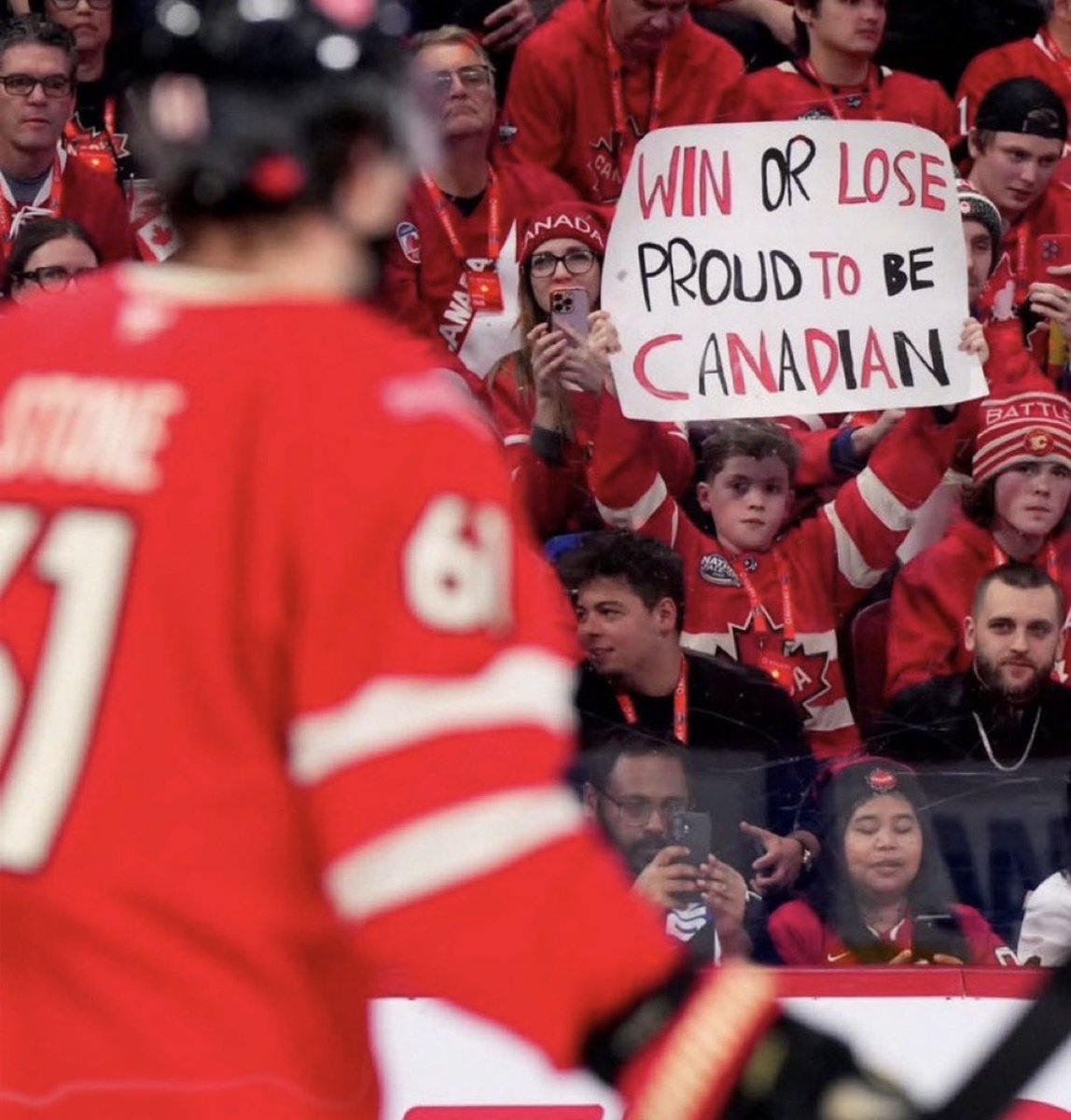 Win or lose 
Proud to be Canadian 🇨🇦

#TeamCanada #MilanoCortinaOlympics2026