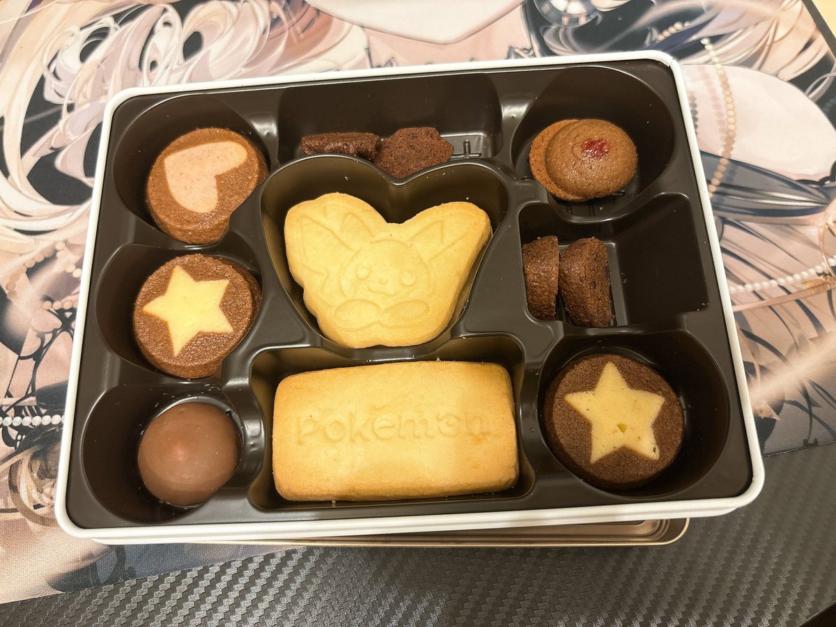 ポケモンのクッキー美味しい