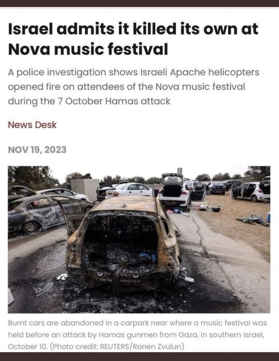 It’s funny bc Israel already admitted that those paragliders were operated by mossad in a false flag event + this