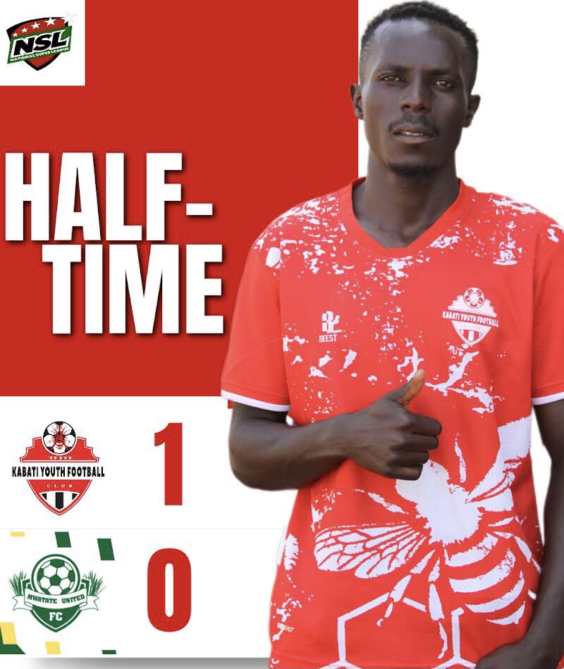 HT
Kabati Youth FC 1-0 Mwatate United Fc
⚽: Kimani
🐝🐝🐝🐝
#Thebees