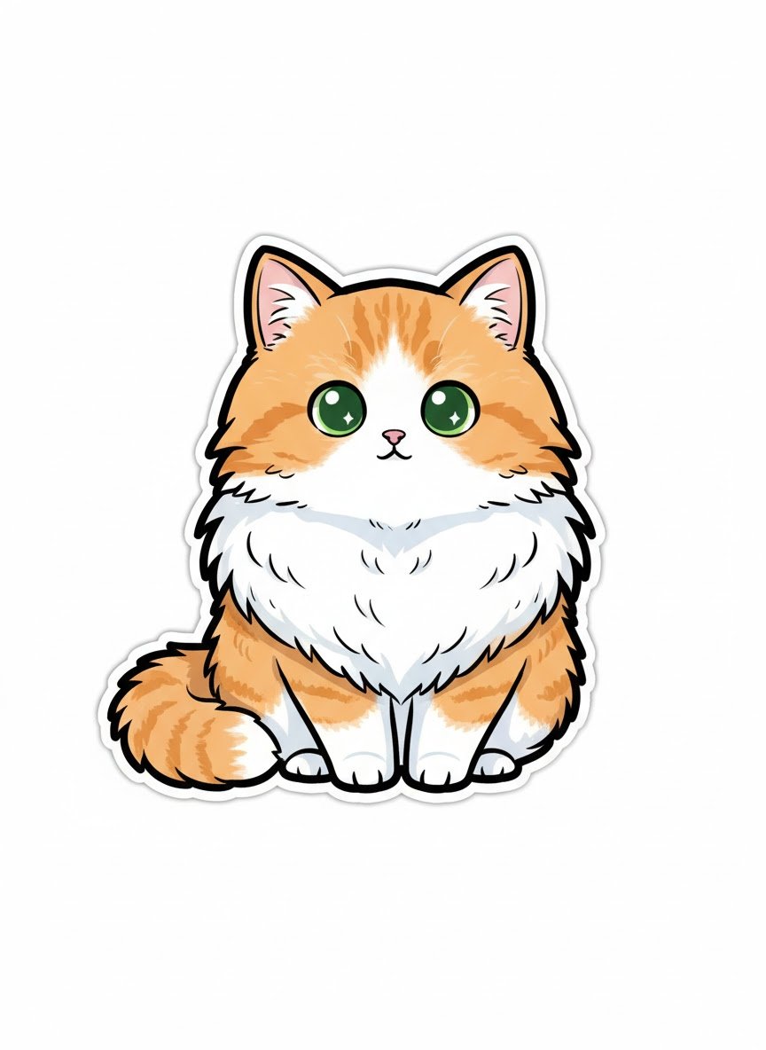 Post by 緑の自転車 on X: モフの生成