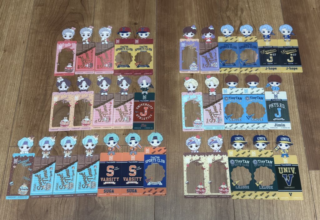 買取募集】 BTS TinyTAN ブックマークコレクション Vol.6 【譲】画像の