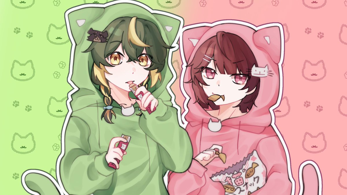 メインイラスト描いた！！！かわいい！！！！！🐈
ありがとうございました＼＼\\٩( 'ω' )و //／／