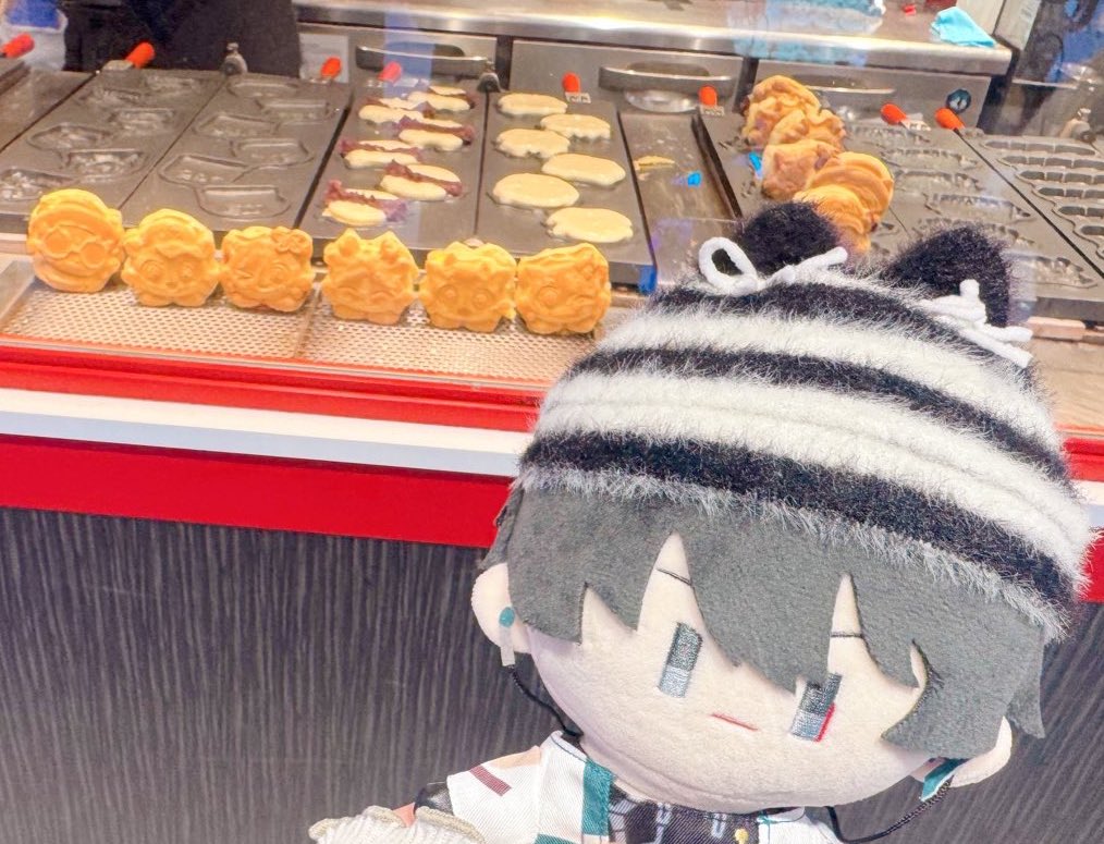 猫の日なので猫耳ニット帽でおでかけ^ᴗ ̫ ᴗ^