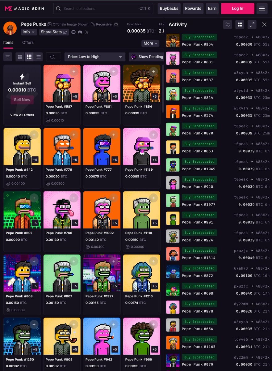 Satoshi Punks | Pepe Punks tweet media