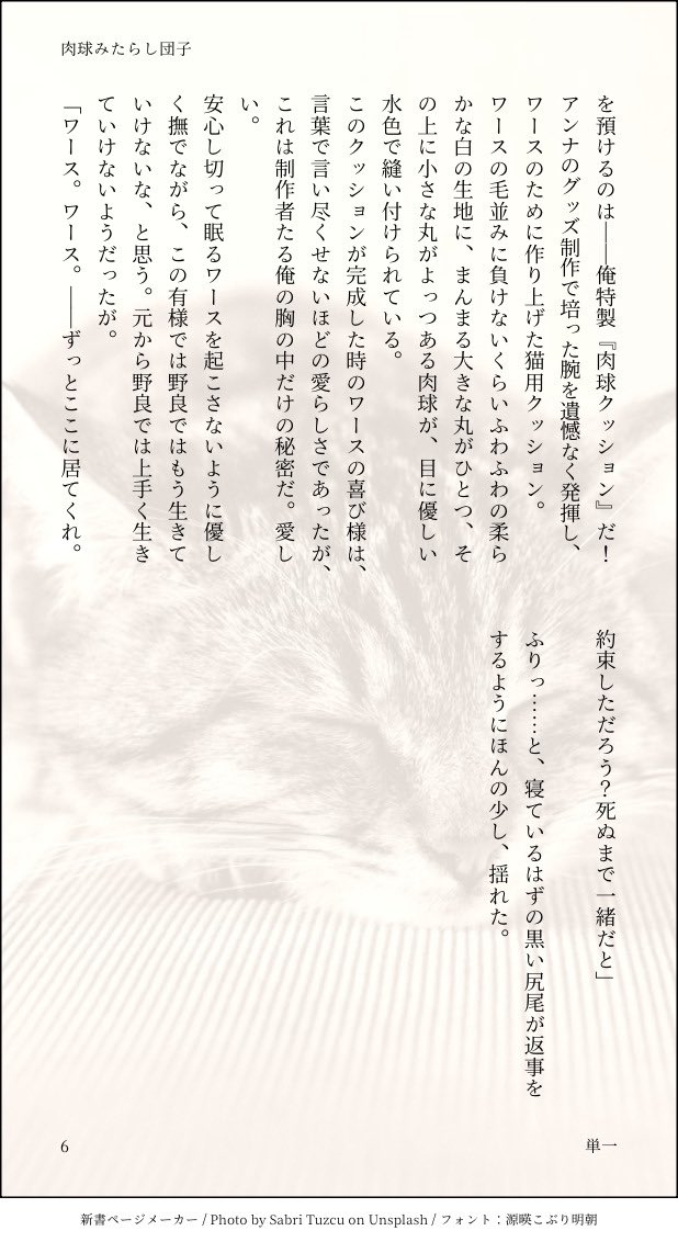 Post by 単一 on X: （6/6）