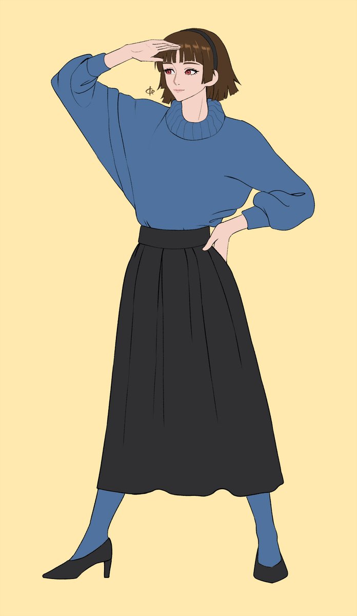 Makoto 80's vibe 
#Persona5