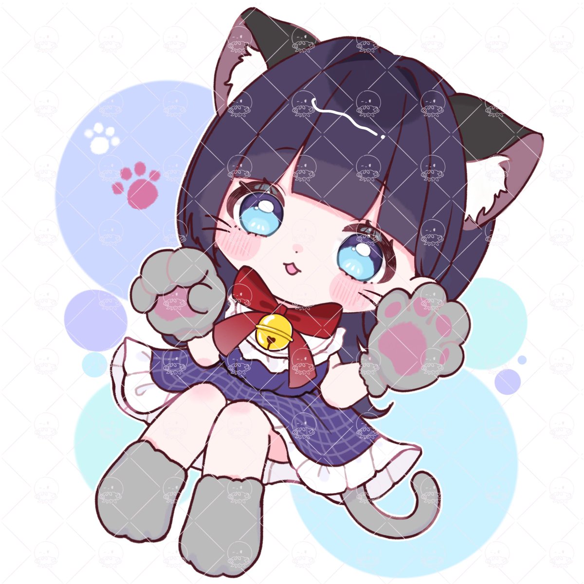 🩶❤️ にゃんにゃんSD