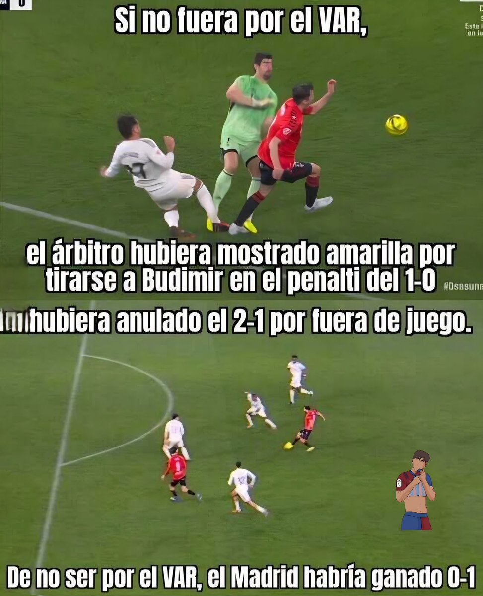 Para una vez que funciona el VAR.