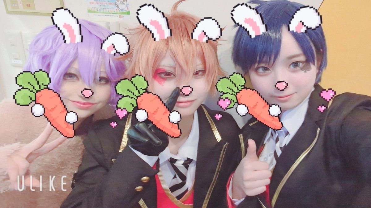 みんな来てくれてありがとうー💗
超楽しかった！！大好き！！！

#ツイステコスカラにゃんにゃん