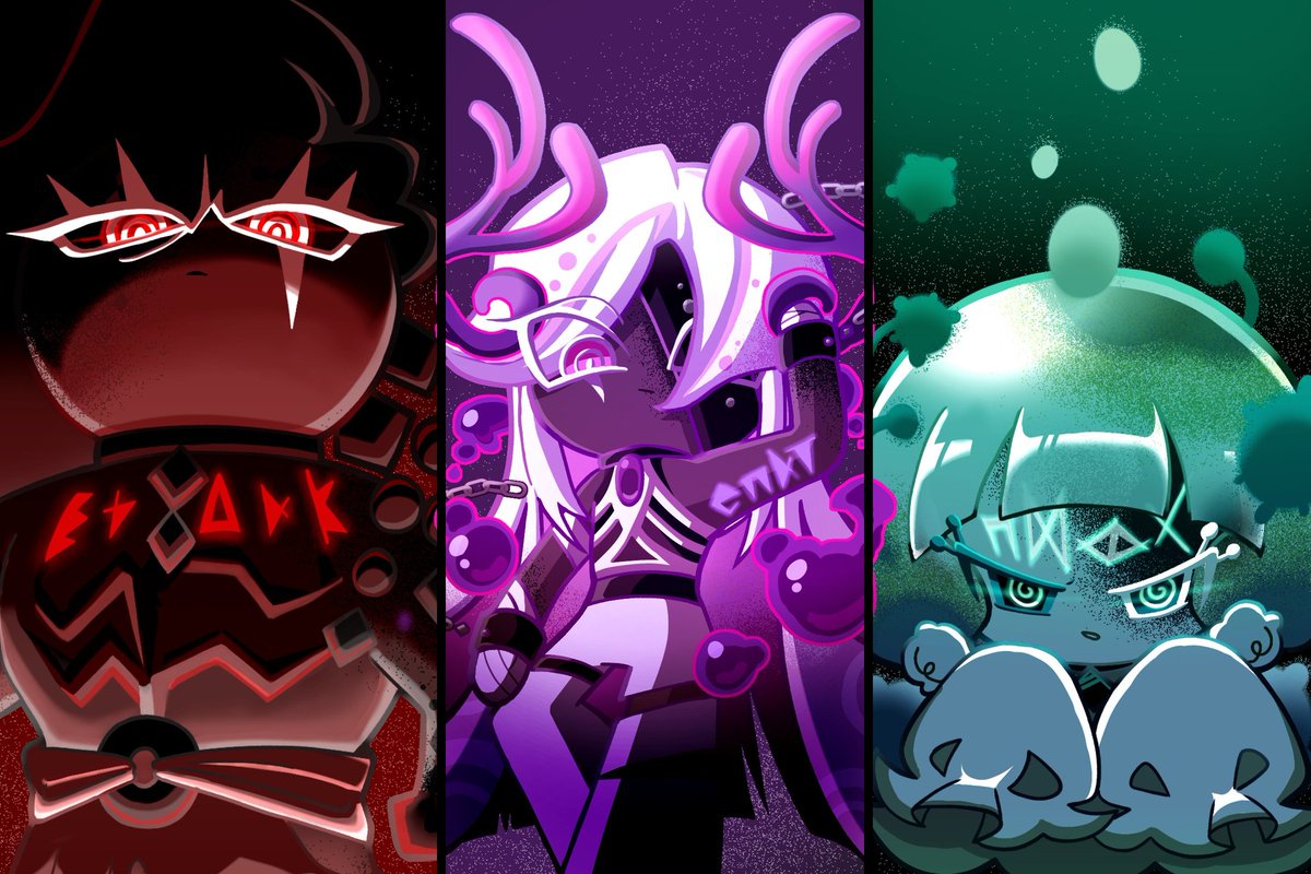 mukuroji_ckr's tweet image. dough cookies〜
#molddoughcookie
#pompomdoughcookie
#venomdoughcookie