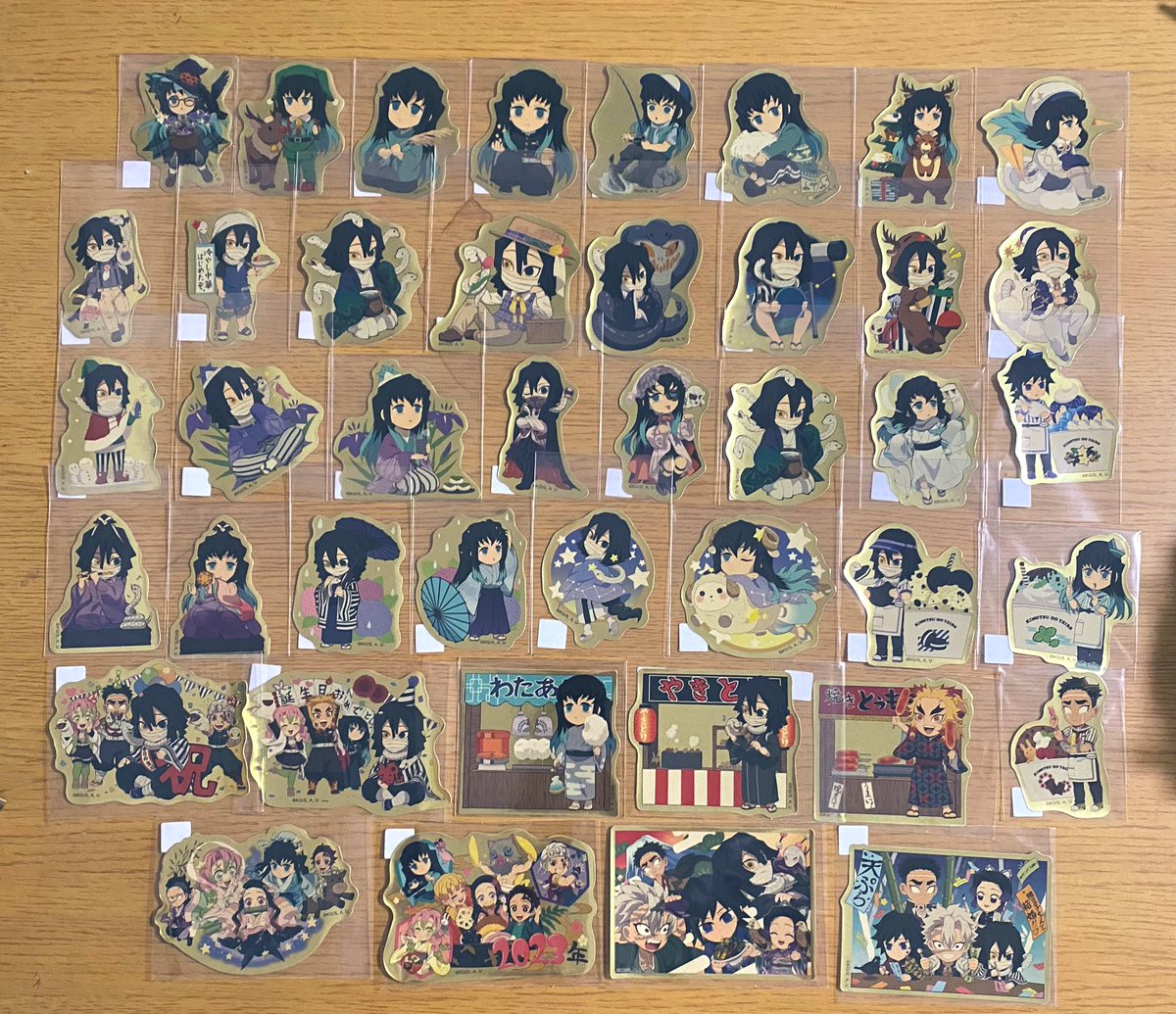 譲渡】鬼滅の刃 ufotable dining お楽しみくじ ステッカー 譲:無一郎