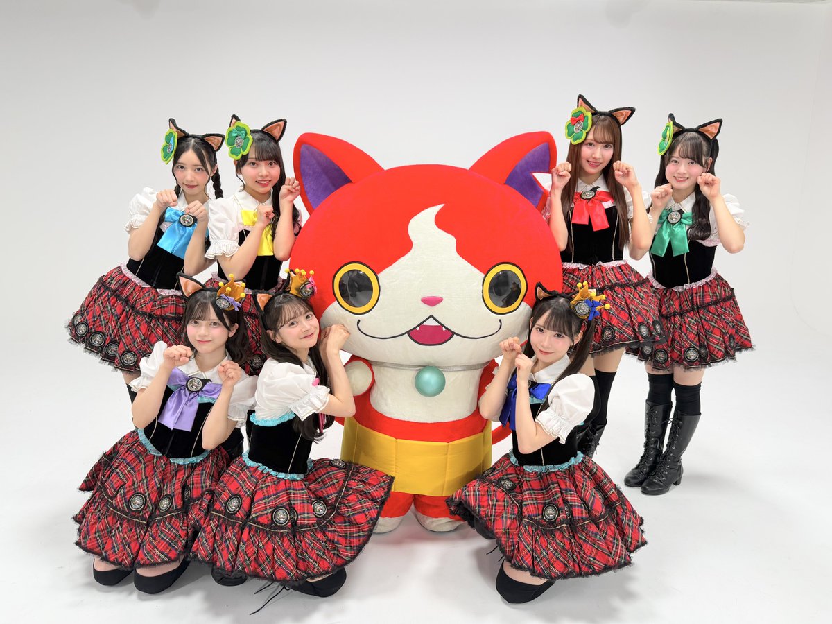 AKB48_staff's tweet image. 🐾👑 令和のニャーKB 👑🐾

これが #令和のニャーKB です☘️

MVもう見てくれましたか❔❔
よろしくぅ！♡🐱💬
▶︎ youtu.be/yUWtGKkljkY?si…

#AKB48
🩷伊藤百花@momoka_ito1206 
💜川村結衣 @yui_kawamura 
💚近藤沙樹 @Saki_kondo0223 
🩵森川優 @Yu_Morikawa 

#SKE48 
💙大村杏 @omura_anzu_