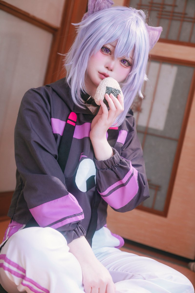 ⚠︎︎cosplay hololive ┇猫又おかゆ🍙 お誕生日おめでとう♡♡ photo