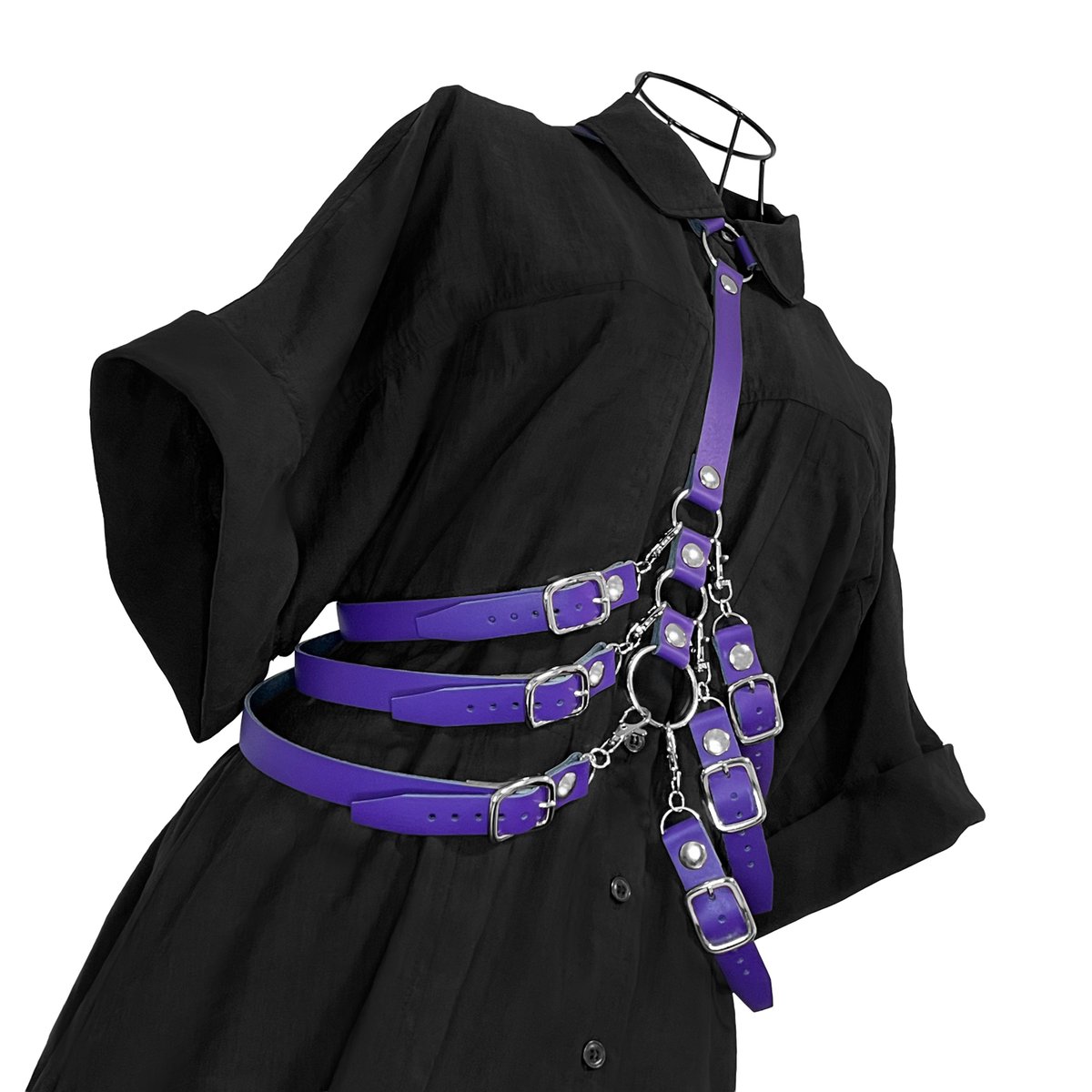 ⋆𝜗𝜚💜💙´- 𝕍𝕠𝕚𝕕 𝕧𝕚𝕠𝕝𝕖𝕥 × 肋骨ハーネスベルト