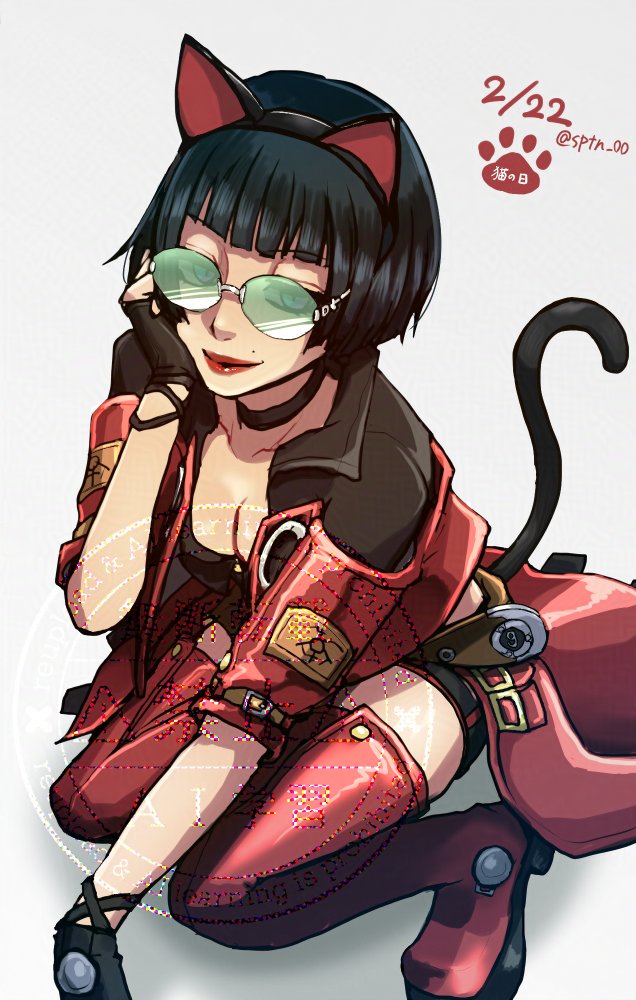 らくがきI-NO（おまけで猫の日差分🐈）
#格ゲーキャラ描こうぜ