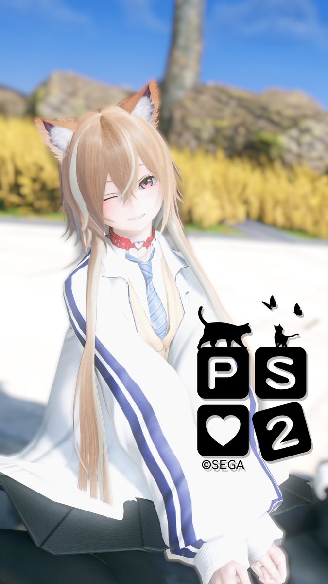ねこです　ねこはいます
#PSO2NGS_SS #ma7ロゴ
