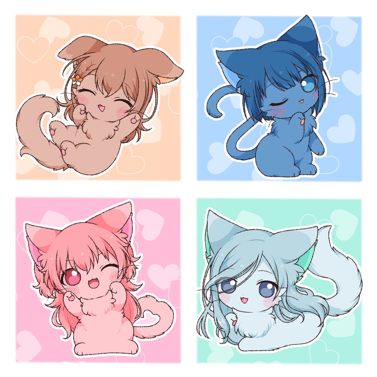 擬獣化
モモジャン🐱☘️🐈