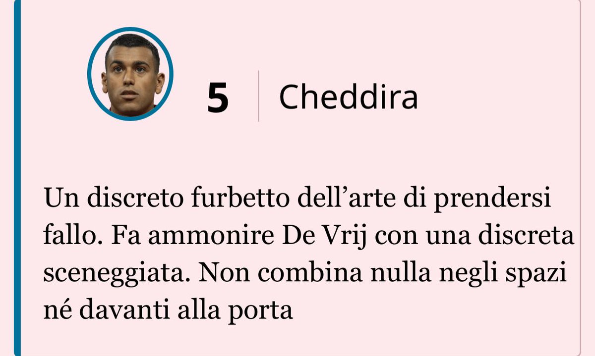"Bravo", "furbetto", todo volviò a la normalidad