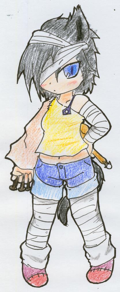 猫の日なのでTRPGのPC紹介
鋼鉄のユグドラシルで使用している刻刻崇呪(こくこくすう まじな)
黒猫の特徴をいくつか持つ15歳の少女
お人よしなのに不幸な生い立ちから他人を簡単に信用することができないせいで自信過剰ツンデレな態度をとりがちな不器用な娘
なんと11年前から使い続けているPC 